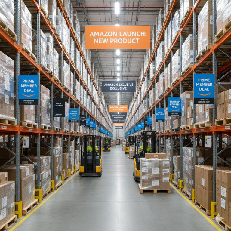 3PL staff preparing new product inventory for spring sales