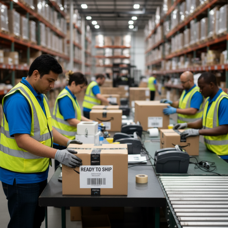 Fast FBA prep turnaround services for Amazon sellers