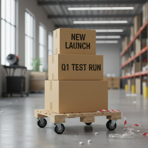 Q1 Product Launch Planning: Using a 3PL to Test New SKUs on Amazon and Walmart Without Risk